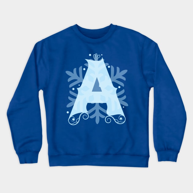 Winter Letters, A Crewneck Sweatshirt by emma17